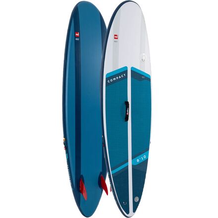 Red Paddle Co. - Compact MSL 8ft 10in Inflatable Stand-Up Paddleboard - 2023 - White/Blue