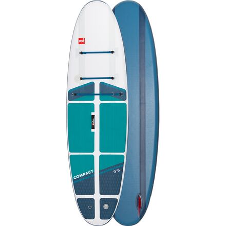 Red Paddle Co. - Compact MSL Pact Inflatable Stand-Up Paddleboard - 2023 - White/Blue