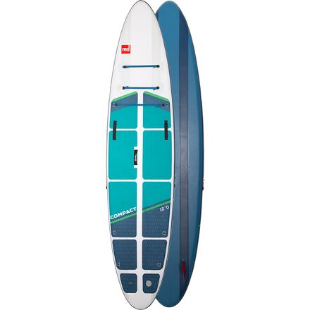 Red Paddle Co. - Compact MSL Pact 12ft Inflatable Stand-Up Paddleboard - 2023 - White/Green