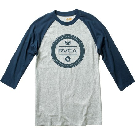 RVCA - Runaround T-Shirt - 3/4-Sleeve - Men's