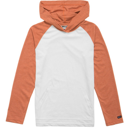 RVCA - Castro Hooded Shirt - Long-Sleeve - Boys'