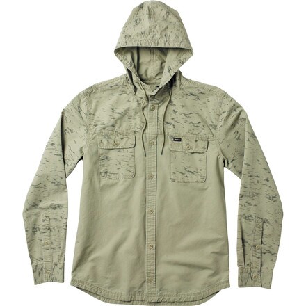 RVCA - Surplus Hooded Shirt - Long-Sleeve - Men's