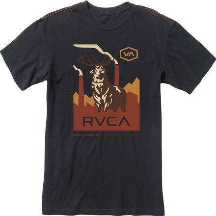 RVCA - Balance Elk Slim T-Shirt - Short-Sleeve - Men's