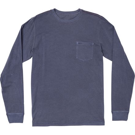 RVCA - PTC Pigment Long-Sleeve Shirt - Men's - Moody Blue