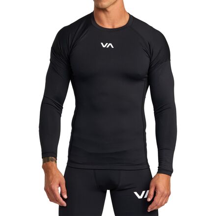 RVCA - Compression Long-Sleeve Shirt - Men's - Black