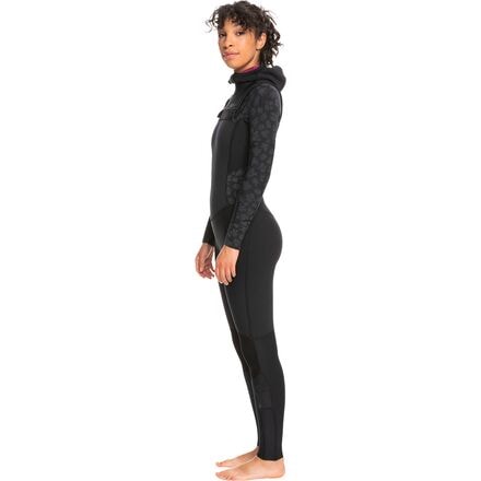 Roxy - 5/4/3mm Swell Series Hooded Chest-Zip GBS Wetsuit - Women's