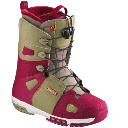 Shop for Salomon Snowboards Savage Lace Snowboard Boot - Men's