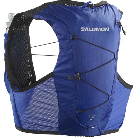 Salomon - Active Skin 4L Set Vest - Surf The Web/Black
