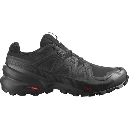 Salomon - Speedcross 6 GTX Trail Running Shoe - Men's - Black/Black/Magnet