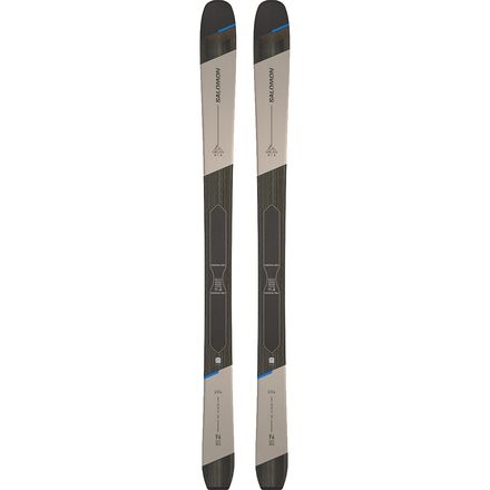 Salomon - MTN 96 Carbon Ski - 2024 - Rainy Day/Process Blue/Black
