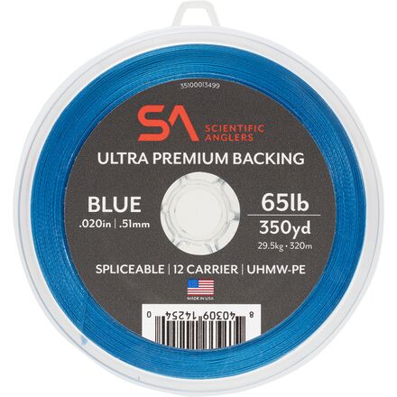 Scientific Anglers - Ultra Premium Spliceable Backing 65# 350 Yd - Blue