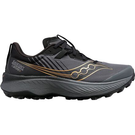 Saucony - Endorphin Edge Trail Running Shoe - Women's - Black/Goldstruck