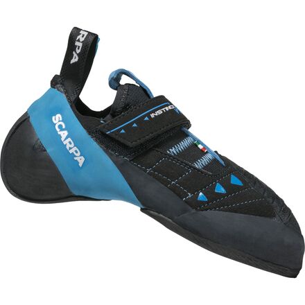 Scarpa - Instinct VSR Climbing Shoe - Black/Azure