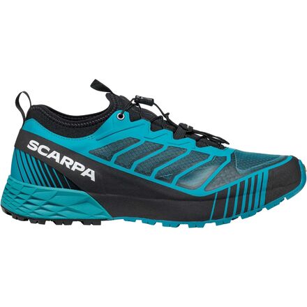 Scarpa - Ribelle Run Kalibra G Trail Running Shoe - Black/Azure