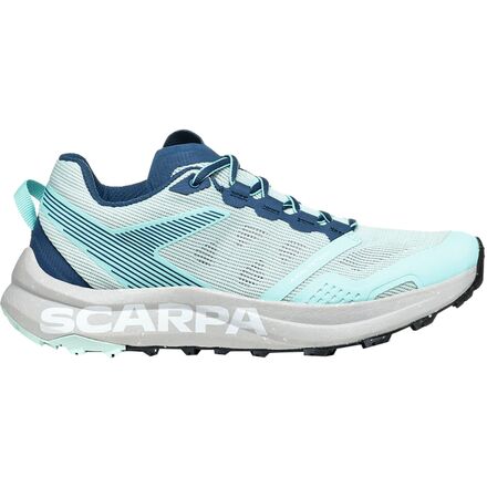 Scarpa - Spin Planet Running Shoe - Women's - Aqua/Nile Blue