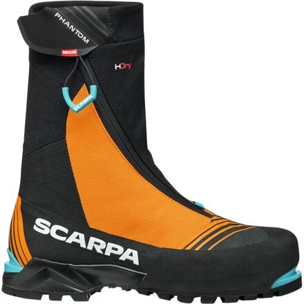 Scarpa - Phantom Tech HD Mountaineering Boot - Black/Bright Orange