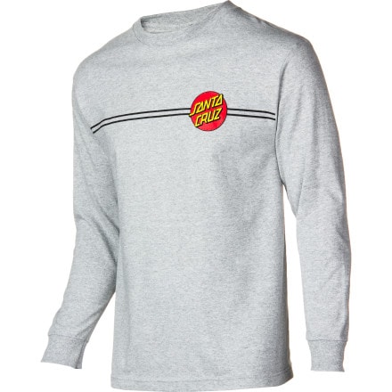 Santa Cruz - Classic Dot T-Shirt - Long-Sleeve - Men's