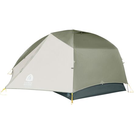 Sierra Designs - Meteor 2 Backpacking Tent: 2-Person 3-Season - Green/Light Grey