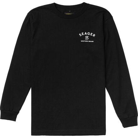 Seager Co. - Branded Long-Sleeve T-Shirt - Men's - Black
