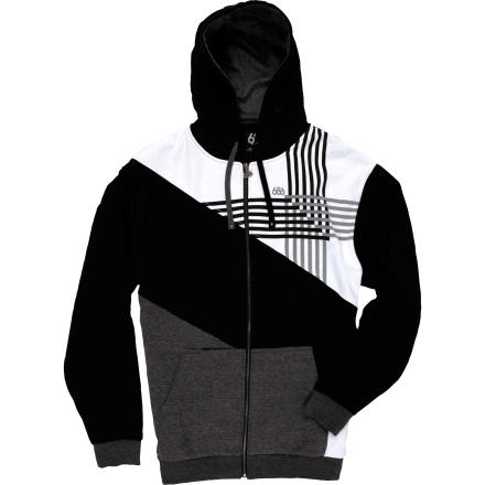 686 Lifted Colorblock Full Zip Hooded Sweatshirt Mens