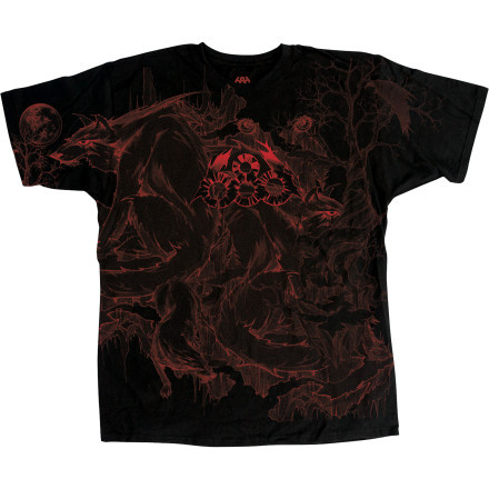 686 Howl Front Belt T Shirt Short Sleeve Mens