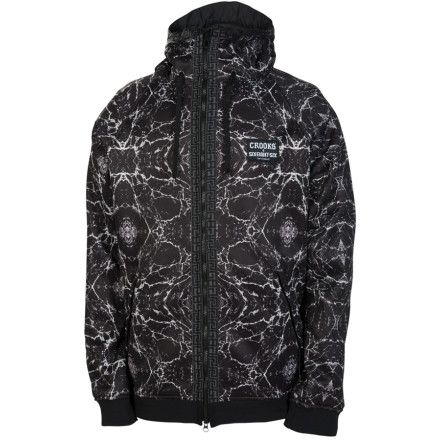 686 - LTD Crooks & Castles Tech Fleece Full-Zip Hoodie 