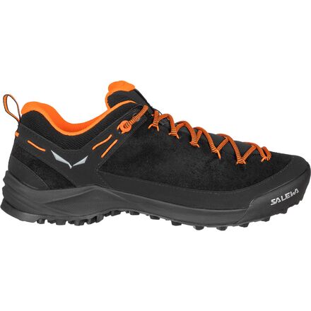 Salewa - Wildfire Leather Hiking Shoe - Men's - Black/Fluo Orange