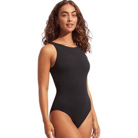 Seafolly - Seadive High Neck Maillot One-Piece Swim Suit - Women's