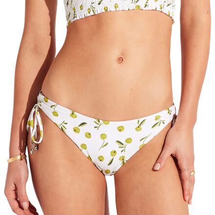 Seafolly - Summercrush Loop Tie Side Bikini Bottom - Women's - Soft Olive