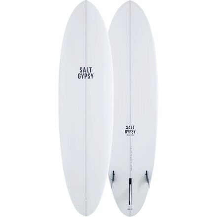 Salt Gypsy - Mid Tide Surfboard - Women's - Hard White