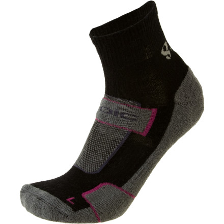 Stoic Merino Comp Trail Crew Sock - 3pr