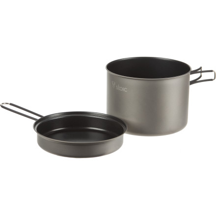 Stoic - Ti 1.6L Pot + Fry Pan Set