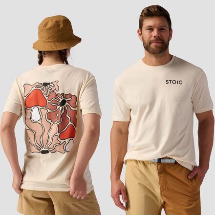 Stoic - Flower T-Shirt - Natural