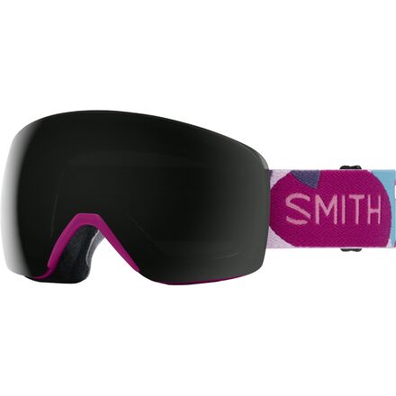 Smith - Skyline ChromaPop Goggles - Fuschia Oversized Shapes/ChromaPop Sun Black