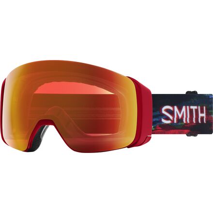 Smith - 4D Mag Asian Fit Goggles - Crimson Glitch Hunter