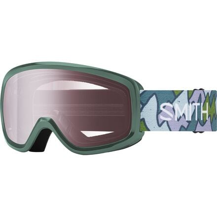 Smith - Snowday Goggles - Kids' - Alpine Green Peaking/Ignitor Mirror