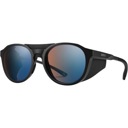 Smith - Venture ChromaPop Sunglasses - Matte Black/ChromaPop Glacier Photochromic Copper Blue Mirror
