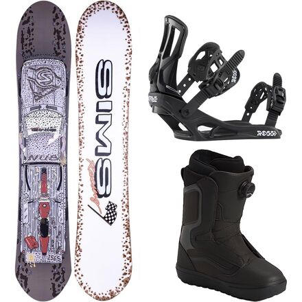 Nub Snowboard + Rossignol Battle Binding + Vans Aura OG Boot