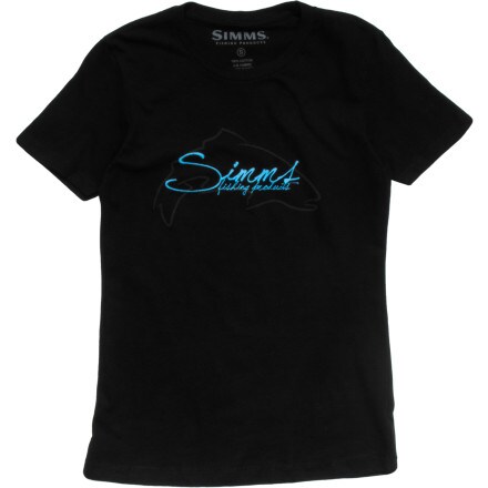 Simms - Fish Script T-Shirt - Short-Sleeve - Women's