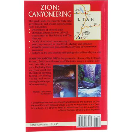 Sharp End Books - Zion Canyoneering Book