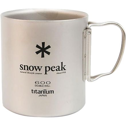 Snow Peak - Titanium Double Wall Cup 600 - One Color