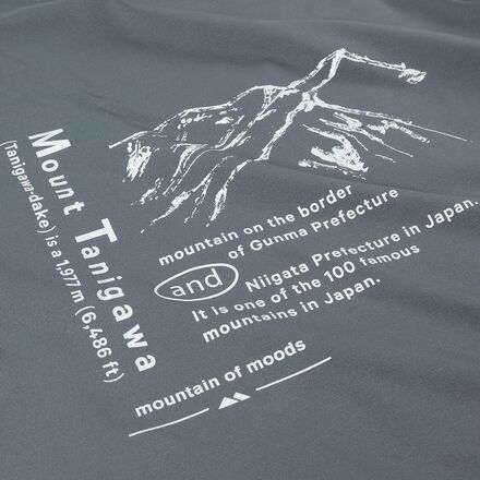 Snow Peak - Mt.Tanigawa Long-Sleeve T-Shirt - Men's
