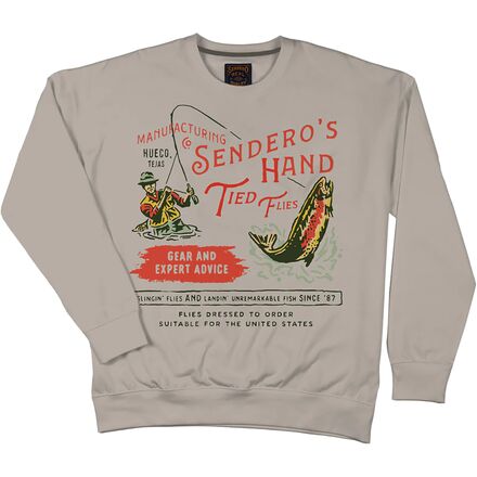 Sendero Provisions Co. - Hand Tied Flies Sweatshirt - Men's