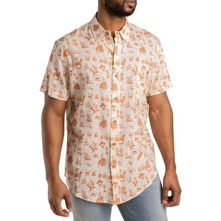 Sendero Provisions Co. - City Slicker Button Up Short-Sleeve Shirt - Men's - Muertos