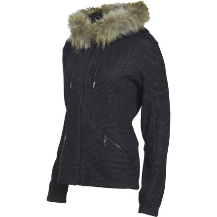 Spyder - Courant Real Fur GT Full-Zip Hooded Sweatshirt - Women's