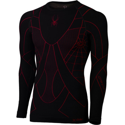 Spyder Seamless X Static Compression Top Long Sleeve Mens