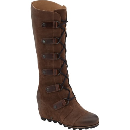 SOREL - Joan Of Arctic Leather Wedge Boot - Women's