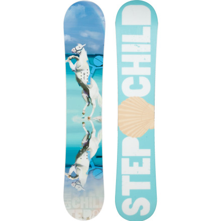 StepChild Harlequin snowboard