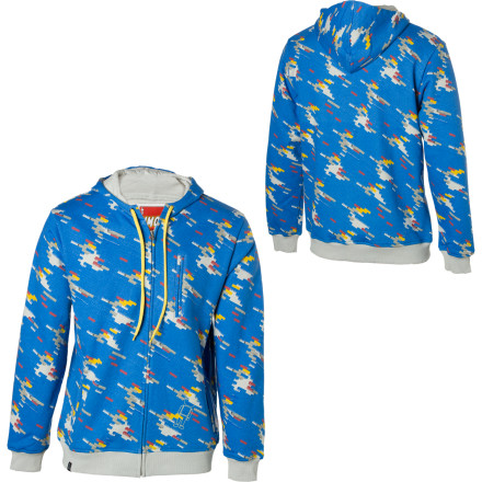 Stepchild Snowboards Simon Chamberlain Full Zip Hooded Sweatshirt Mens