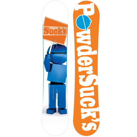 Stepchild Snowboards Powder Sucks Reverse Camber Snowboard - Wide